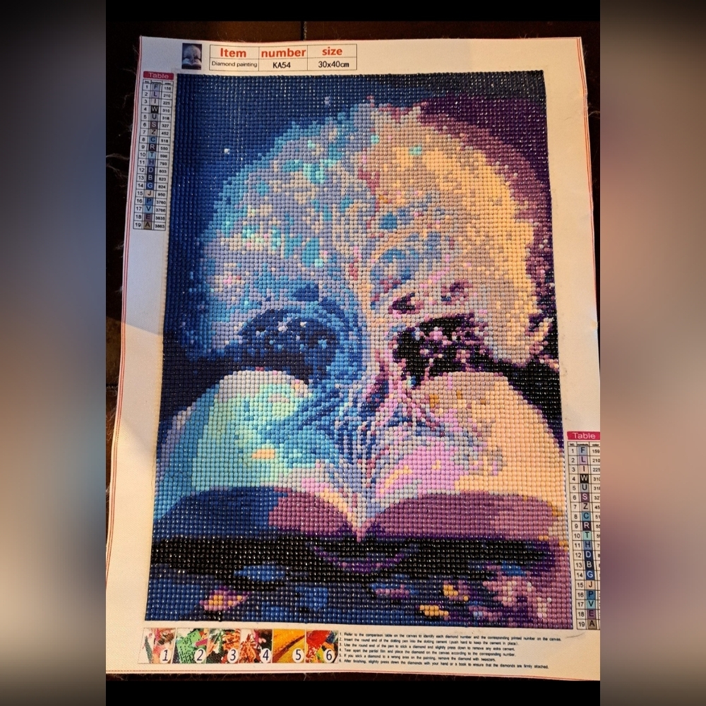 Completed Diamond Painting